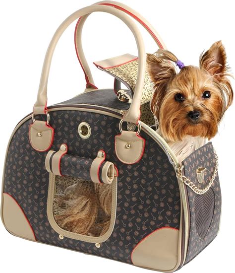 Chanel small dog carrier